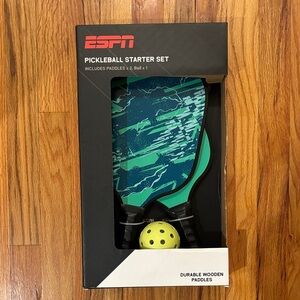 ESPN Men's Green Pickleball Starter Set